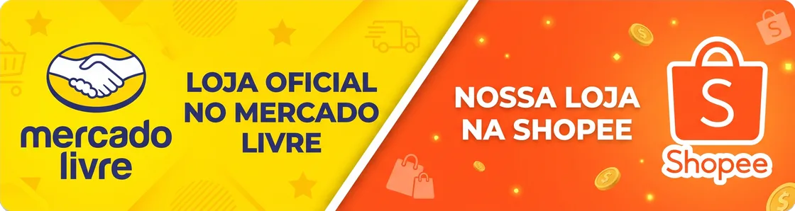Lojas Oficiais RoboBuilders no Mercado Livre e na Shopee