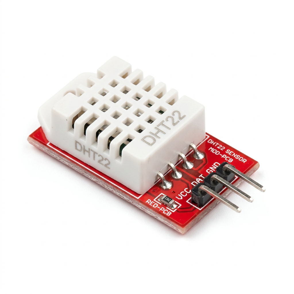 Módulo sensor DHT22 com placa PCB de 3 pinos para Arduino e microcontroladores