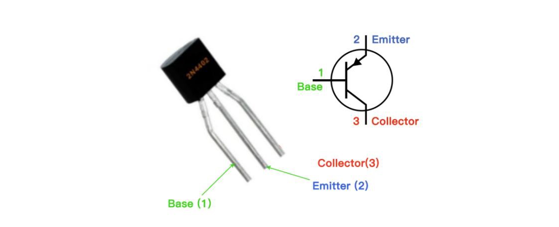 Esquema elétrico de acionamento do buzzer ativo a partir do pino digital do ESP32