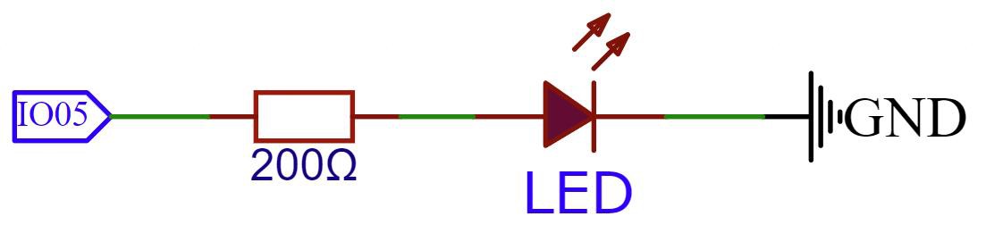 Montagem prática do receptor Bluetooth controlando LED na protoboard