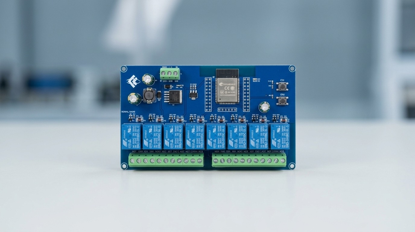 Placa ESP32 com 8 Relés RB2559: Manual Técnico Completo