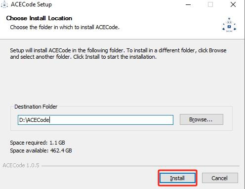 Janela de conexão serial USB localizando o conversor CP2102