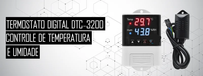 Com instalar e programar o termostato xh-w3200 com controle de umidade