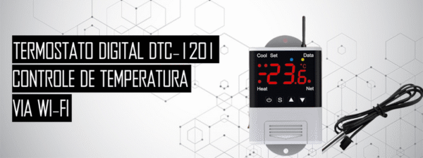 Como instalar e programar o termostato dtc-1201 com WiFi