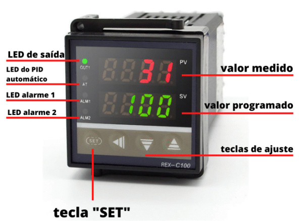 termostato pid rex c100